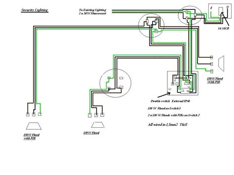 flood light instalaltion junction box|outdoor flood light wiring diagram.